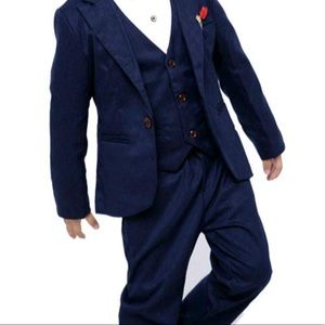 Boys navy suit